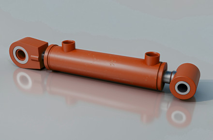 Гидроцилиндр опрокидования переднего ковша JCB 3CX 556/60423