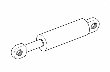 Гидроцилиндр МС 80/40х320-3.22 (620) (064)